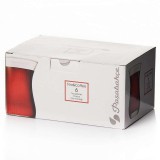Набор стаканов Pasabahce Tea & Coffee стеклянные низкие 140 мл 6 штук в упаковке