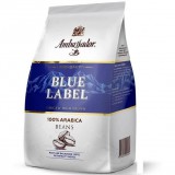 Кофе в зернах Ambassador Blue Label (Амбассадор Блю Лейбл) 1 кг, вакуумная упаковка