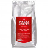 Кофе в зернах Piazza Del Caffe Espresso Forte (Пьяцца Дель Кафе Эспрессо Форте) 1кг вакуумная упаковка